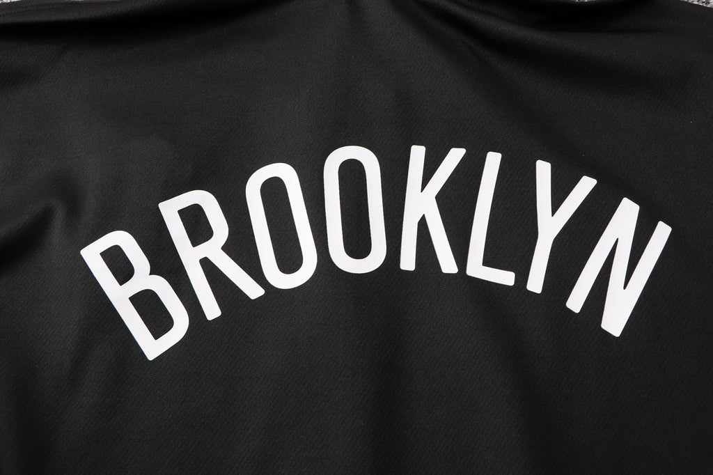 Conjunto Agasalho- Nike NBA Thermaflex - Brooklyn Nets - 75 Anos