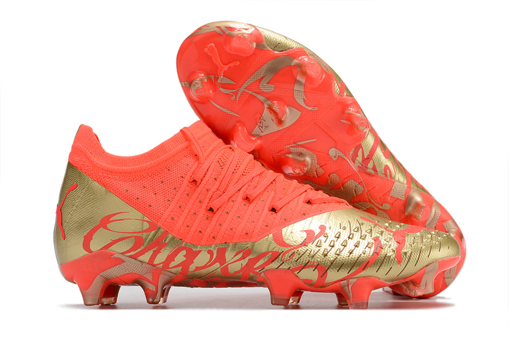 Puma Future Z 1.3 Laranja e Dourada