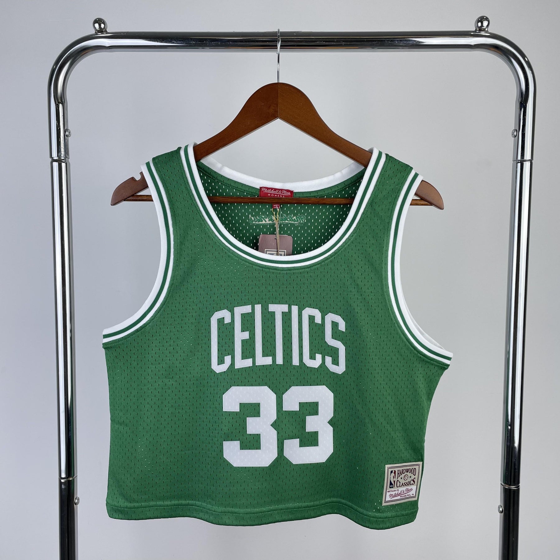 Regata Cropped Larry Bird Boston Celtics Mitchell & Ness Hardwood Classics