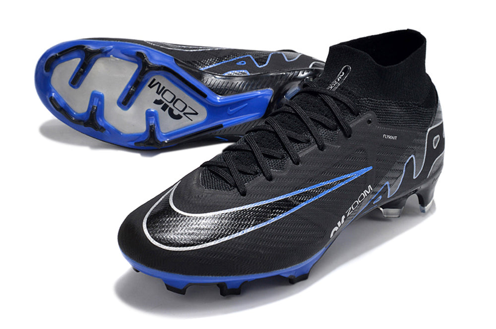 Nike Air Zoom Mercurial Superfly XV Elite Botinha Black Azul