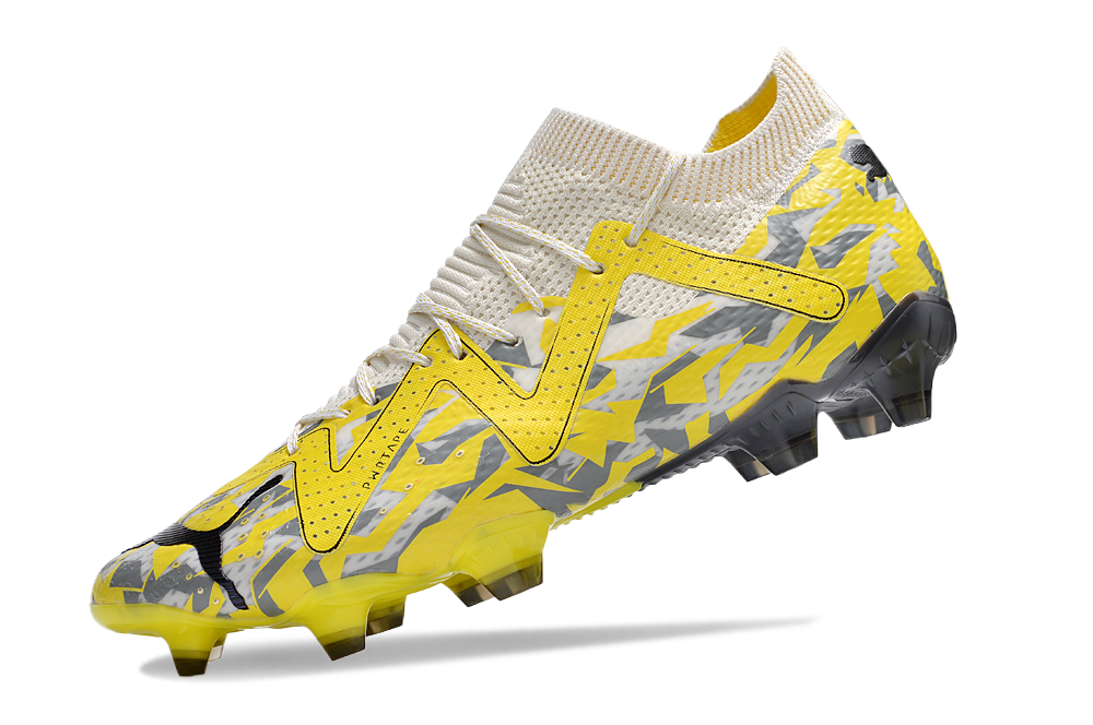 Puma Future Ultimate Campo - Branco e Amarelo