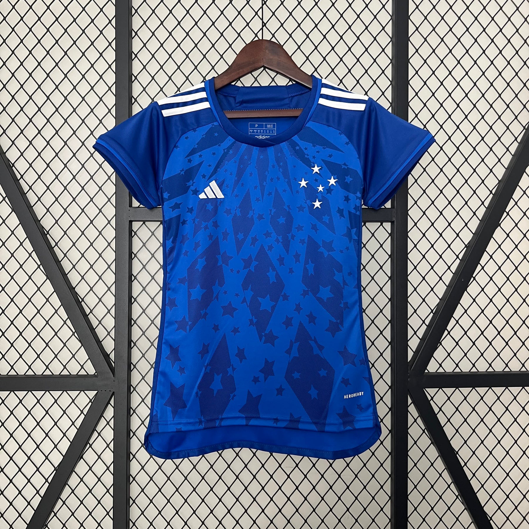 Camisa Cruzeiro I Feminino 24/25 Adidas - Azul