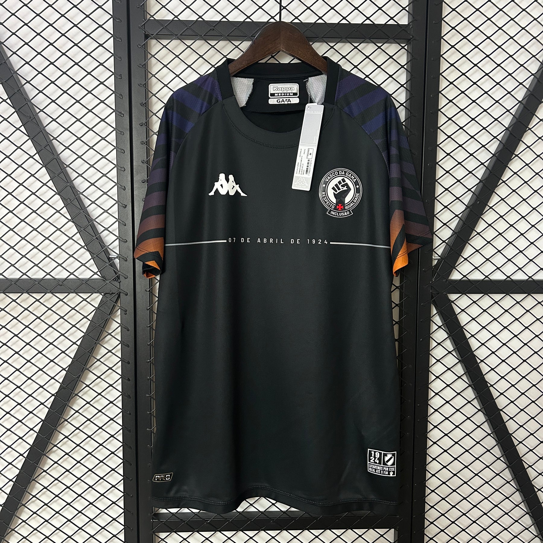 Camisa Vasco Black 2024/25