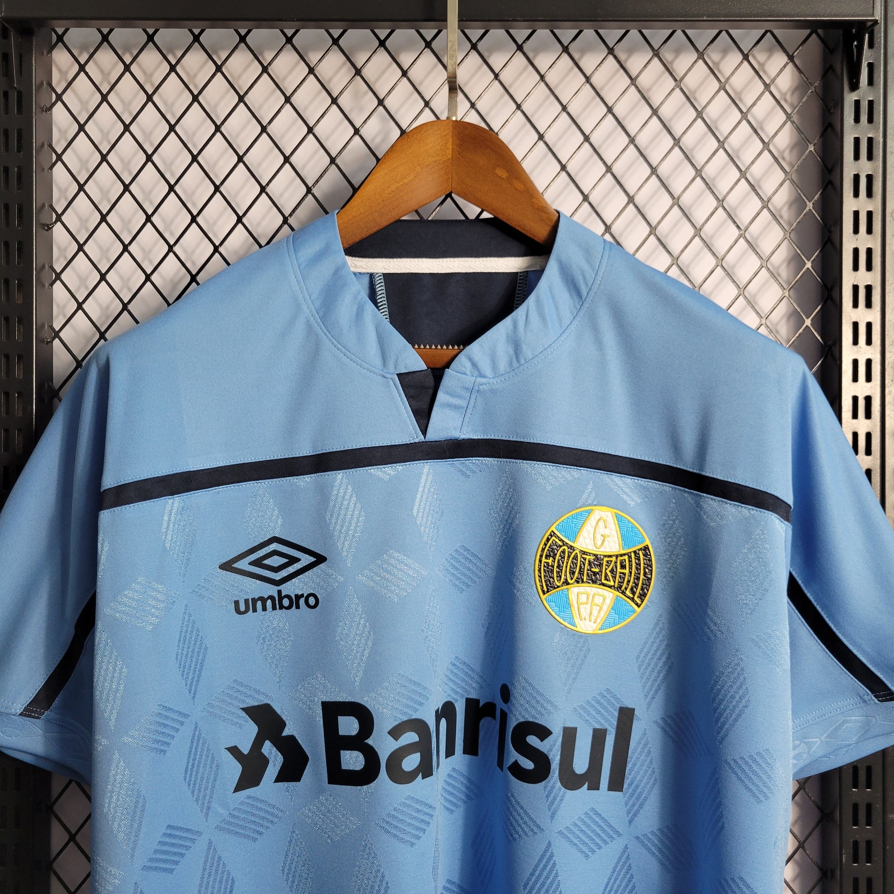 Camisa Grêmio Umbro Rêtro 20/21 Azul Celeste