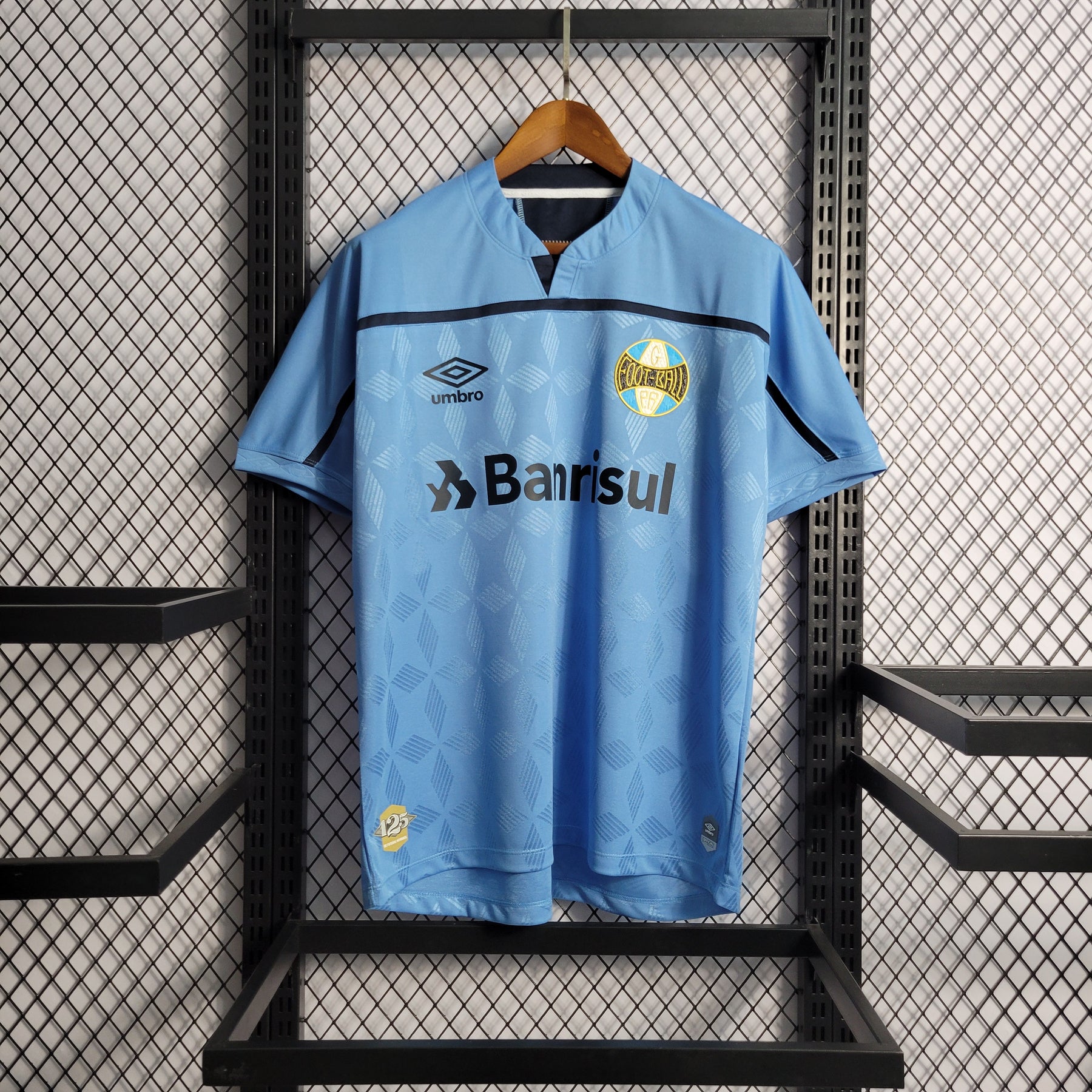 Camisa Grêmio Umbro Rêtro 20/21 Azul Celeste