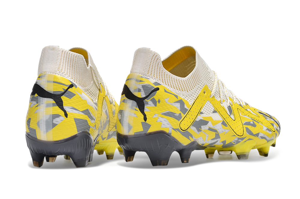 Puma Future Ultimate Campo - Branco e Amarelo