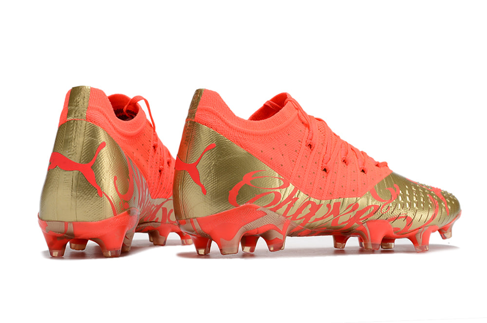 Puma Future Z 1.3 Laranja e Dourada