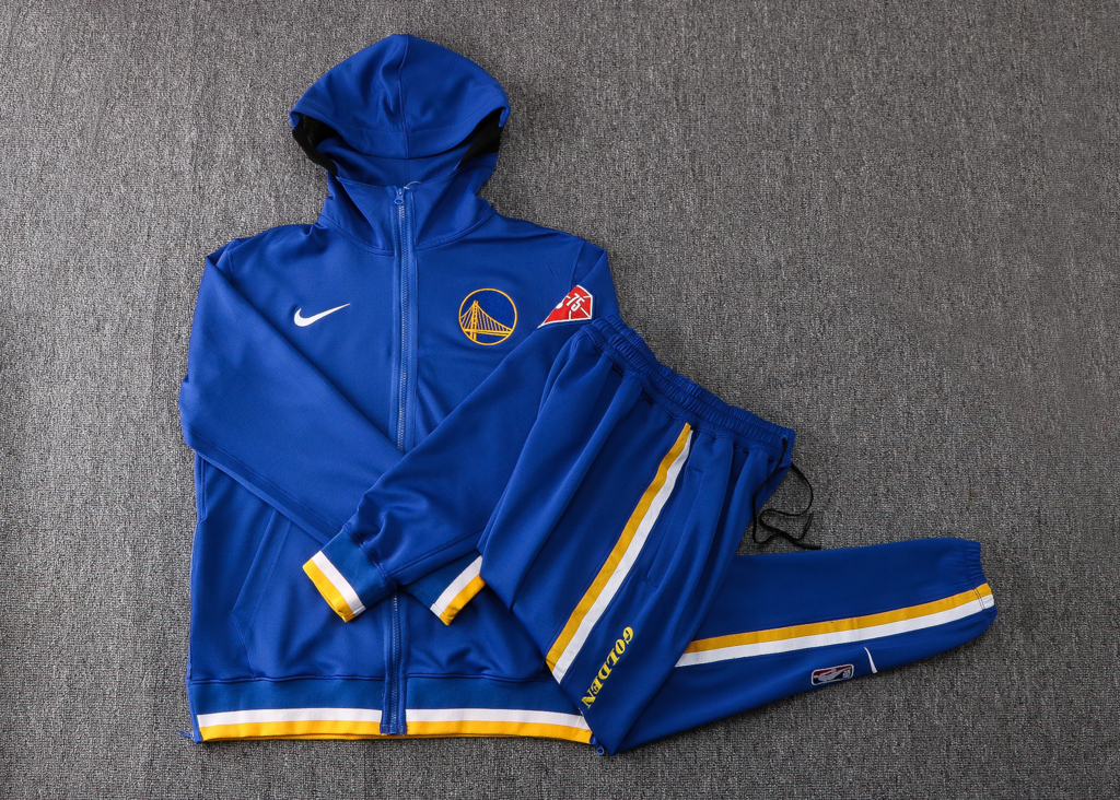 Conjunto Agasalho- Nike NBA Thermaflex - Golden State Warriors - 75 Anos