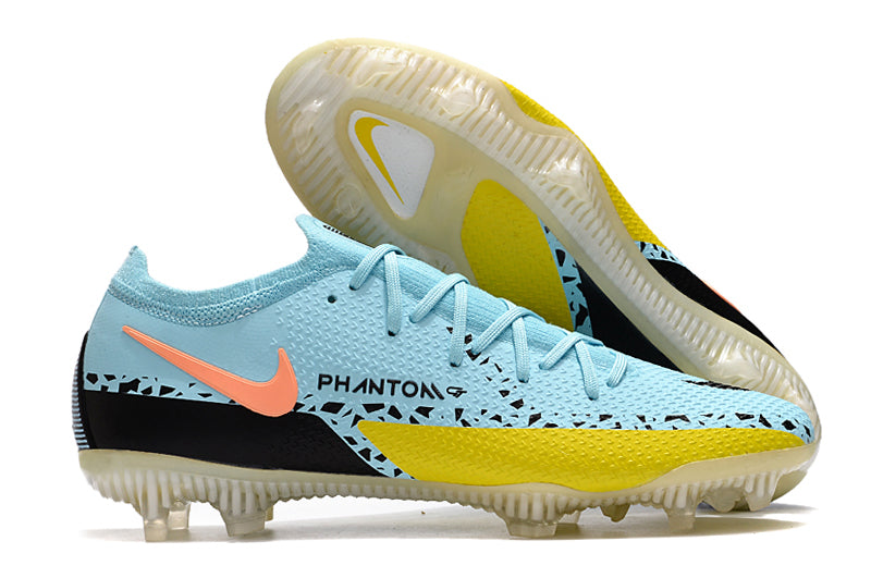 Nike Phantom Gt - Azul Amarelo