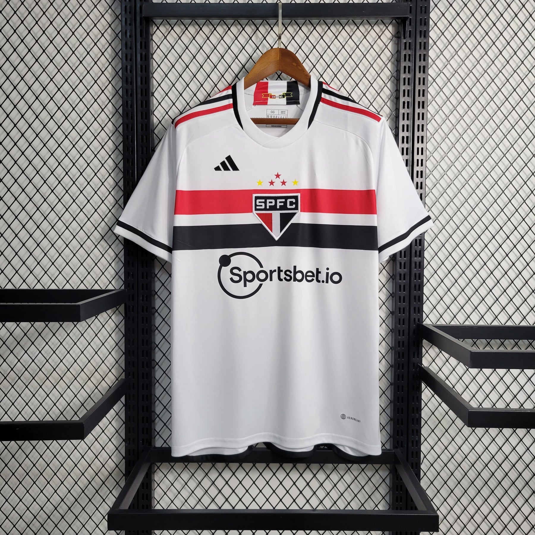 Camisa São Paulo I 22/23 Adidas - Branco