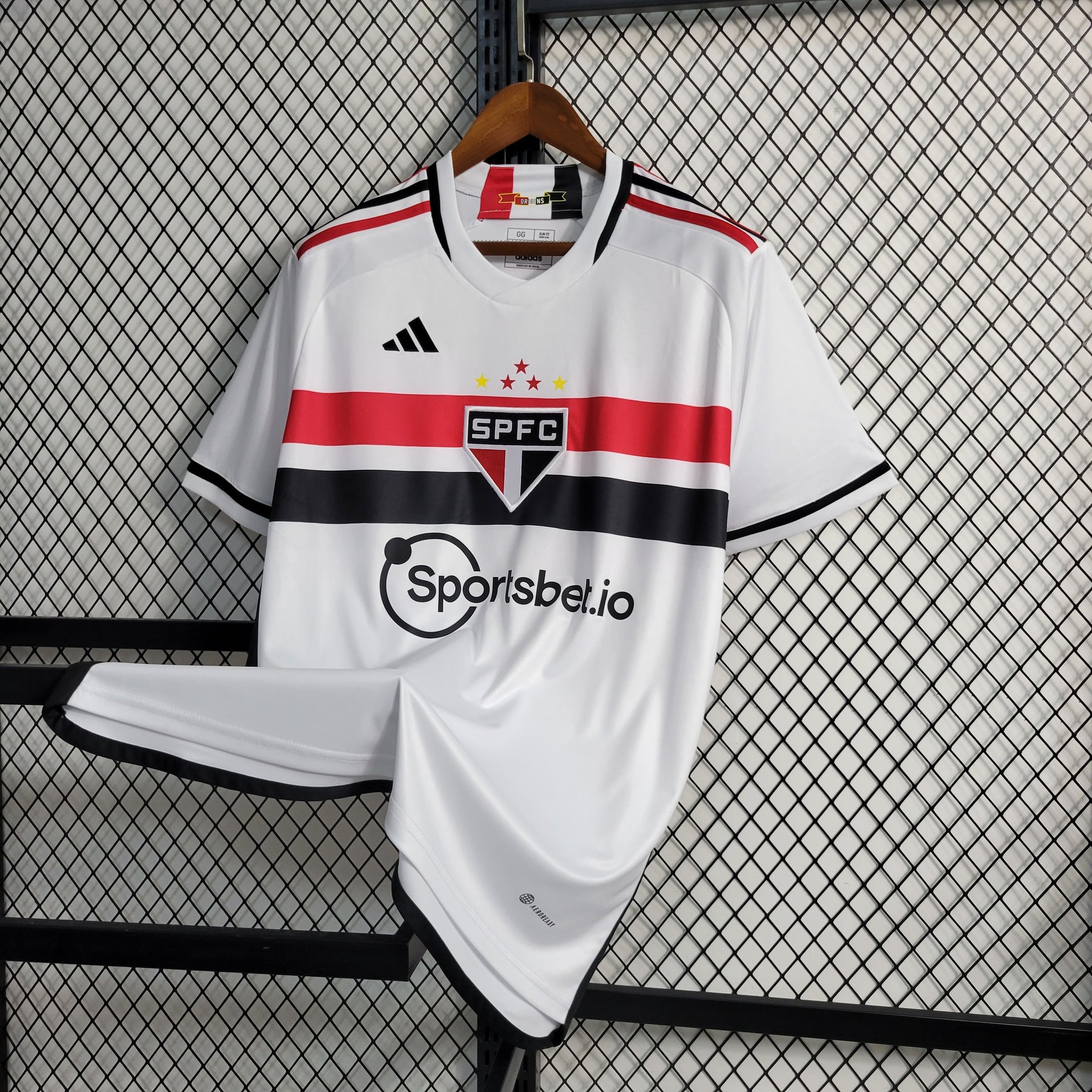 Camisa São Paulo I 22/23 Adidas - Branco