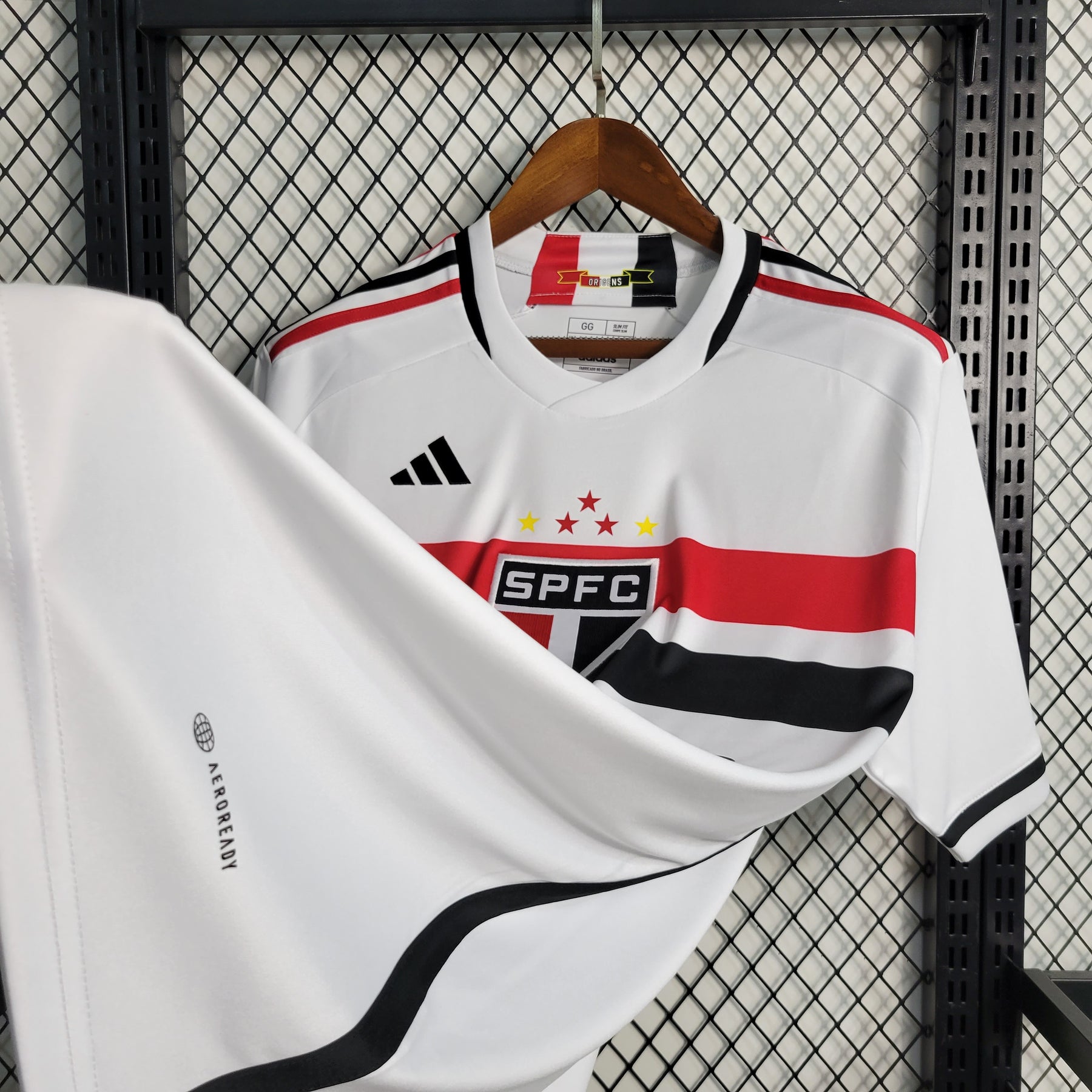Camisa São Paulo I 22/23 Adidas - Branco