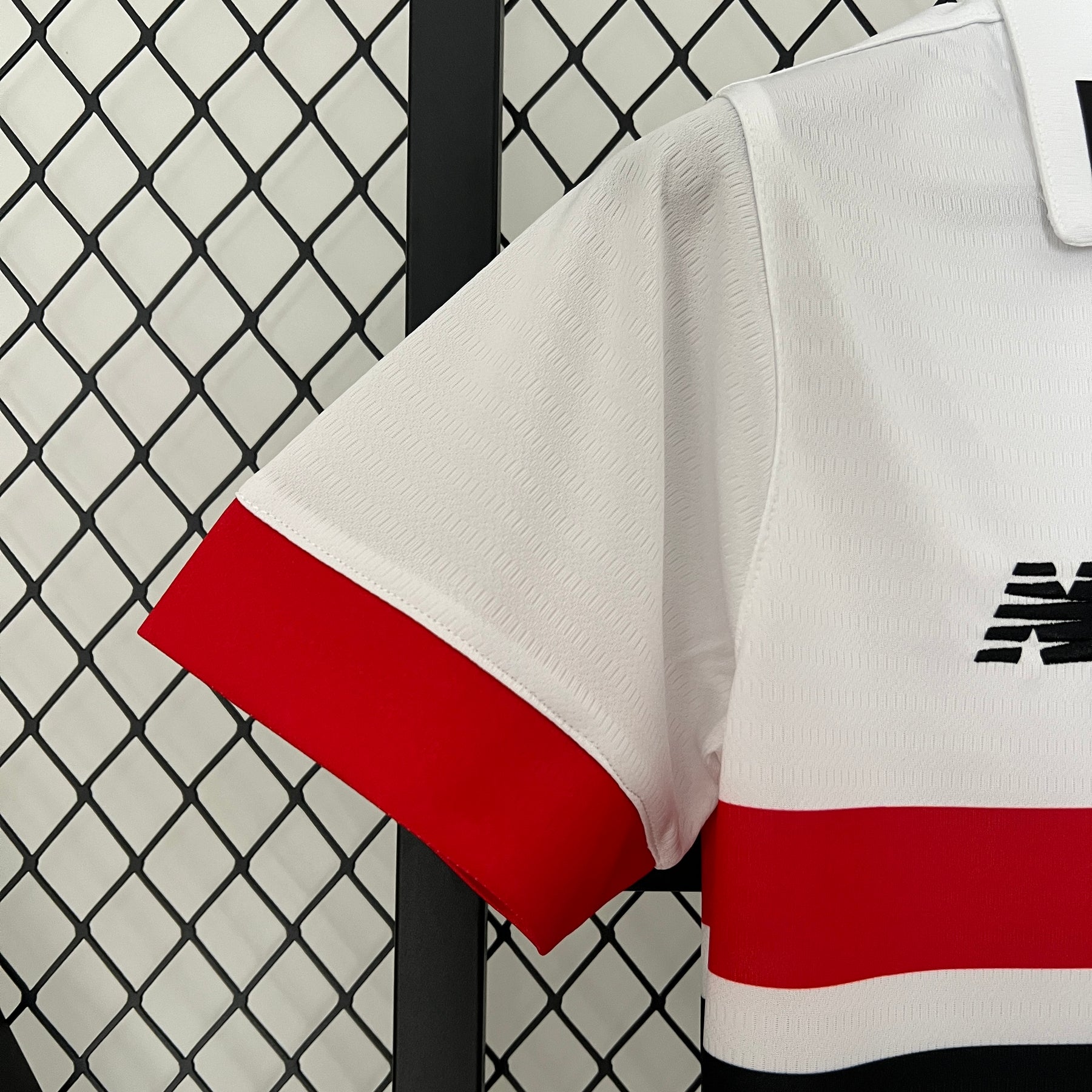 Camisa Feminina São Paulo I 22/23 New balance - Branco