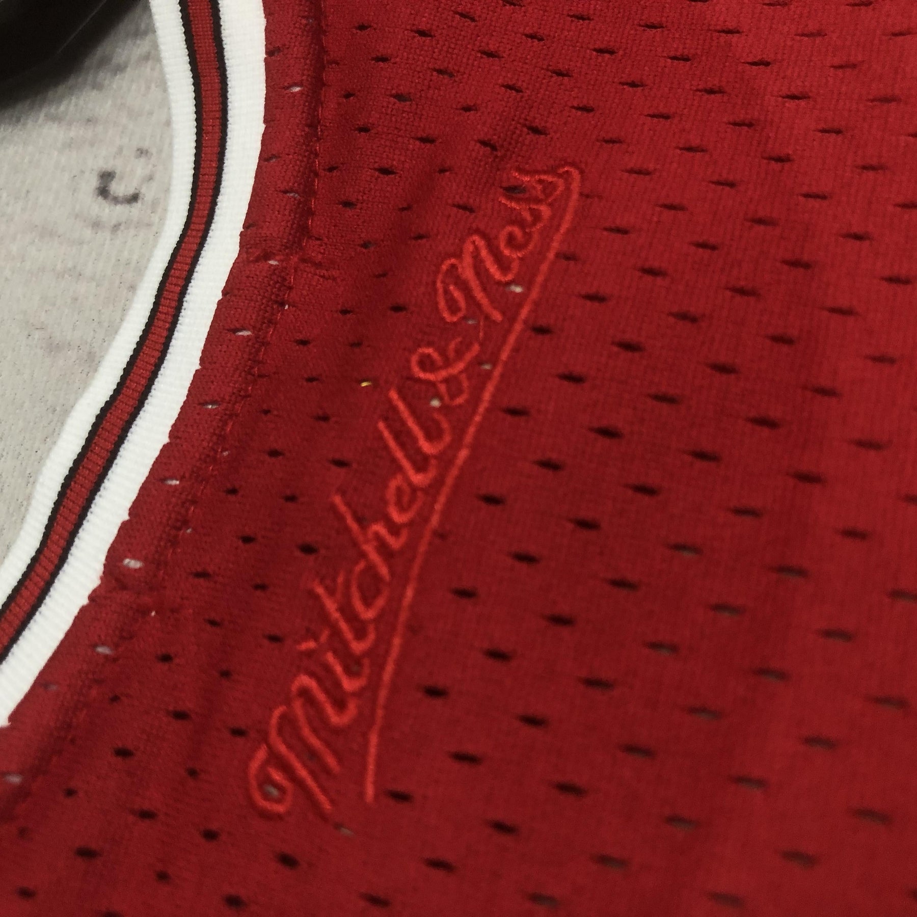 Regata Cropped Rodman Chicago Bulls Mitchell & Ness Hardwood Classics