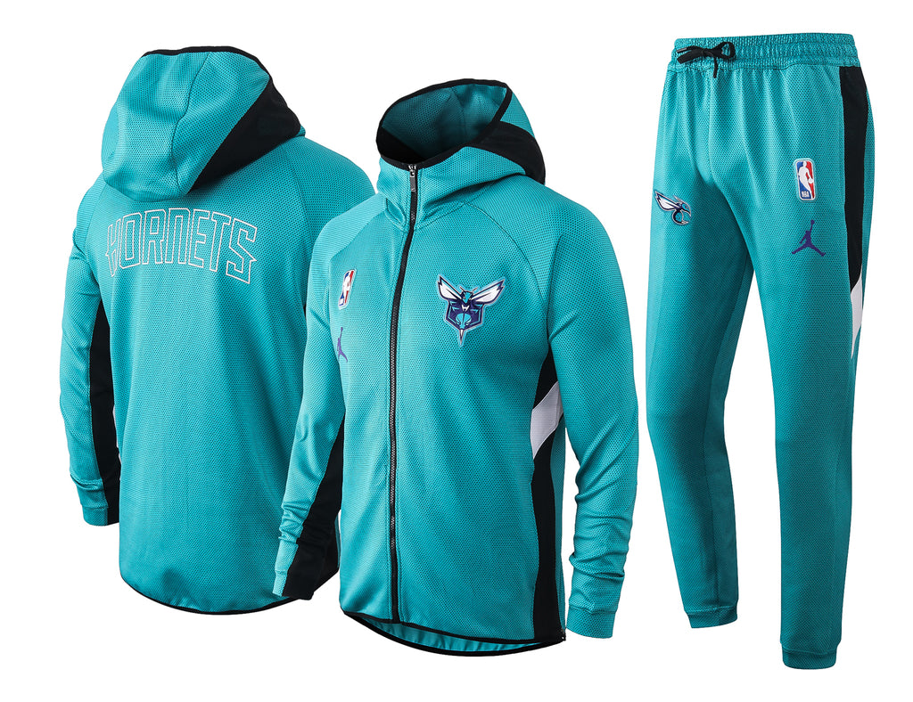 Conjunto Agasalho - Nike Thermaflex Showtime - Charlotte Hornets