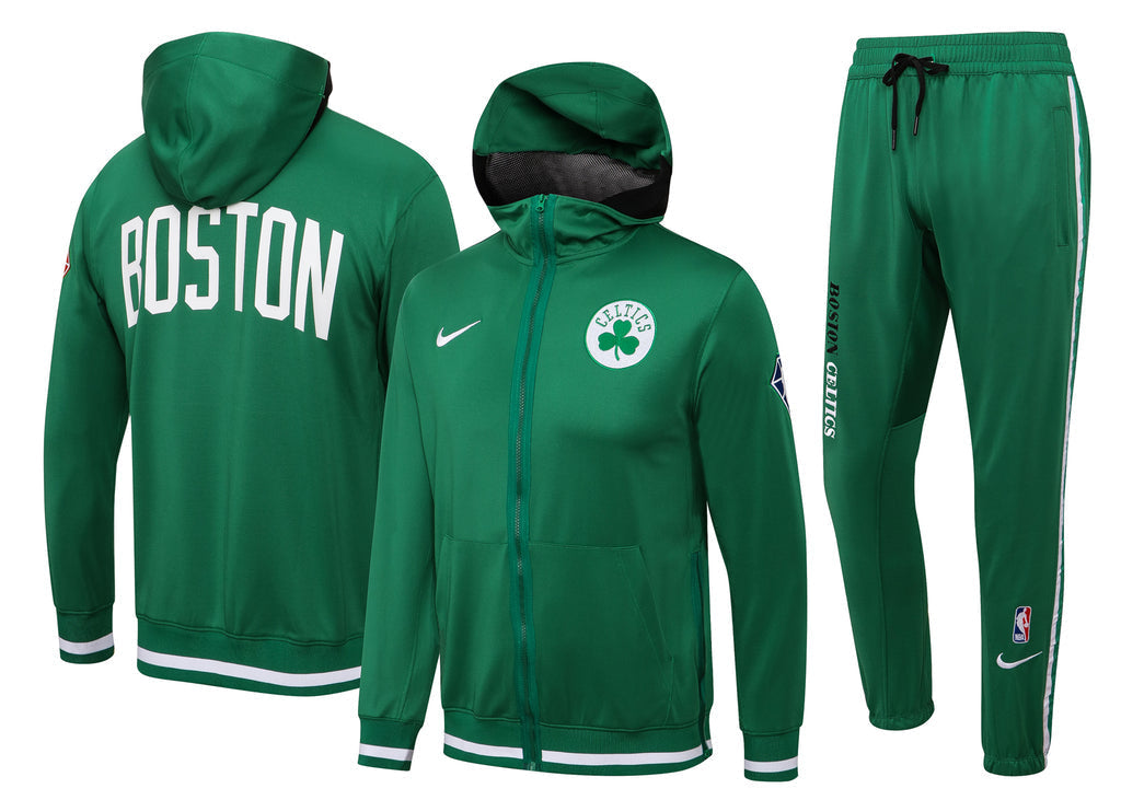Conjunto Agasalho- Nike NBA Thermaflex - Boston Celtics - 75 Anos