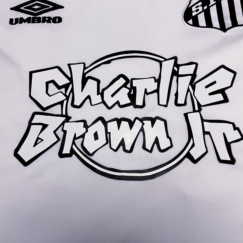 Camisa Santos Charlie Brown JR Branca