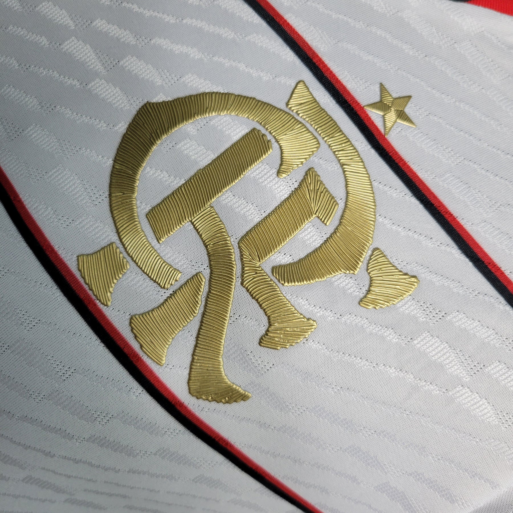 Camisa Flamengo II 23/24 Adidas - Branco - Masculino Jogador