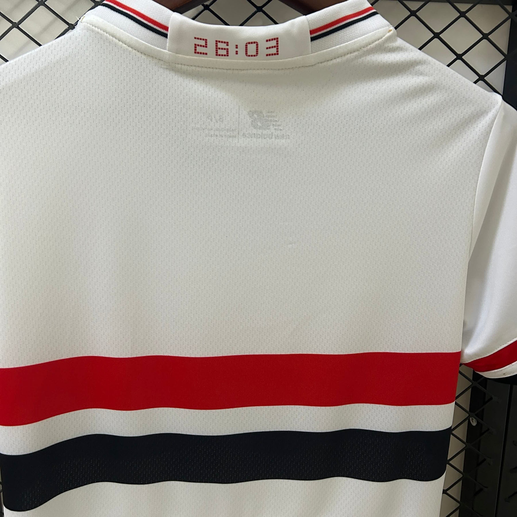 Camisa Feminina São Paulo I 22/23 New balance - Branco