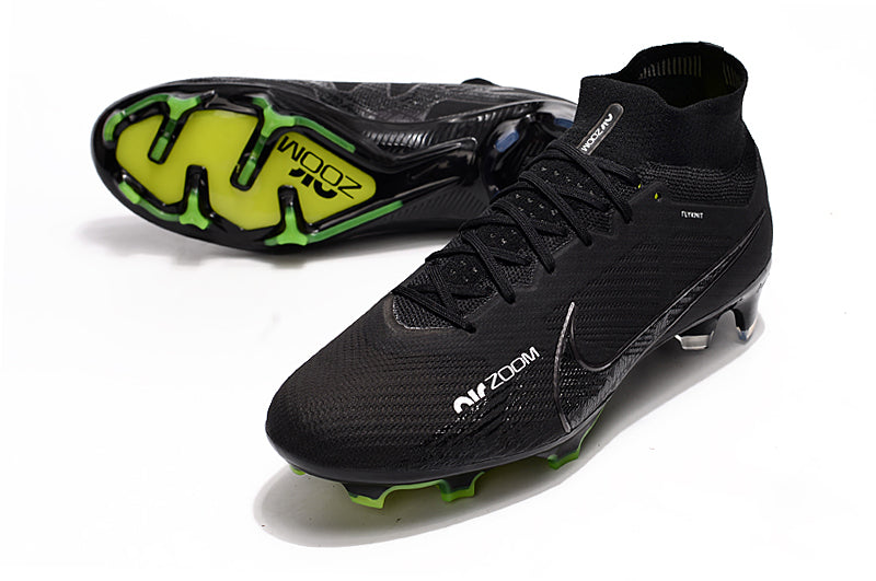 Nike Air Zoom Mercurial Superfly XV Elite Botinha Black Neon