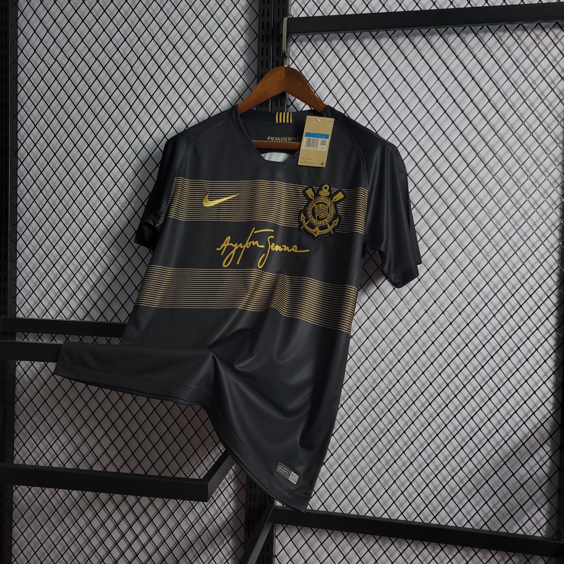 Camisa Corinthians Retrô 2018/19 Ayrton Senna