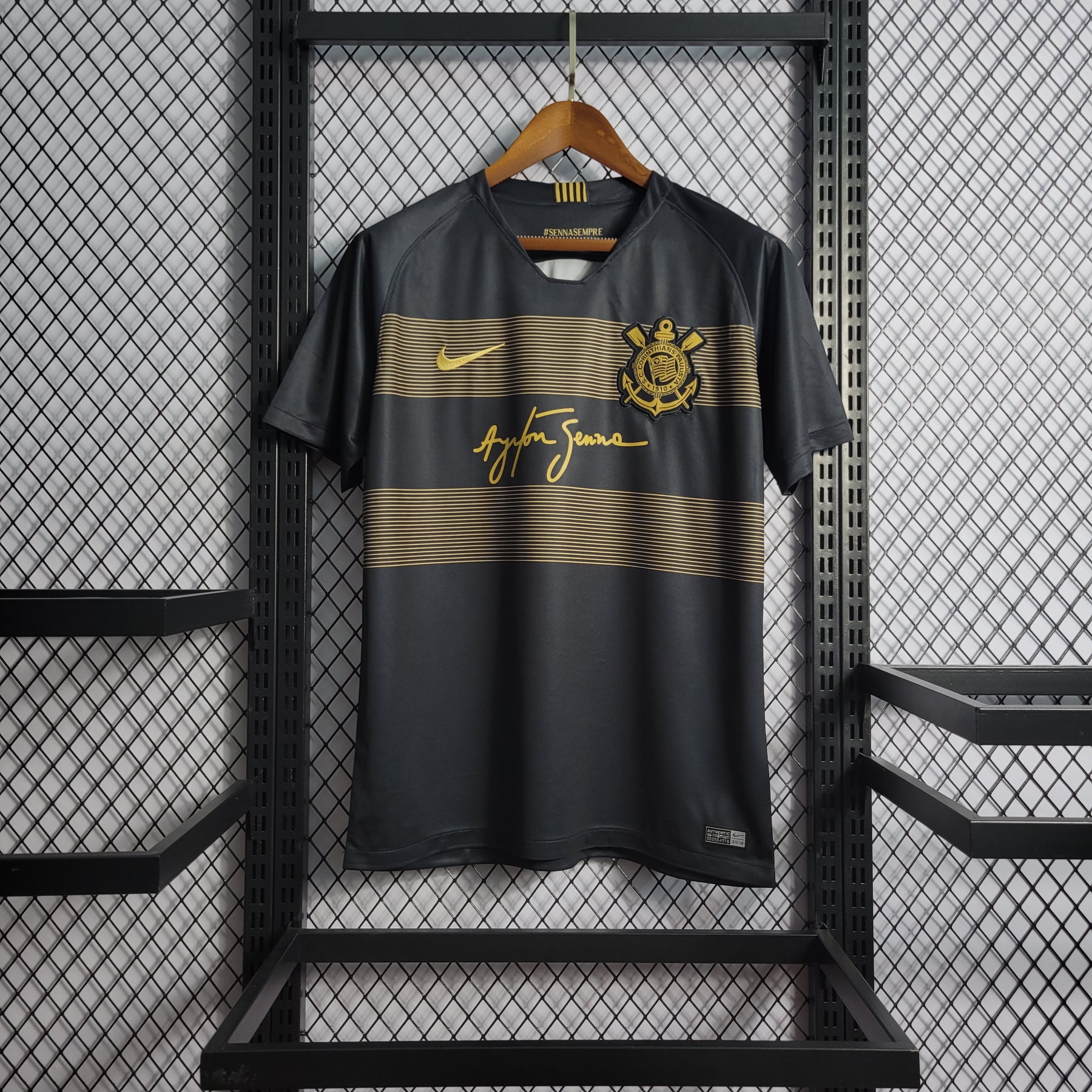 Camisa Corinthians Retrô 2018/19 Ayrton Senna