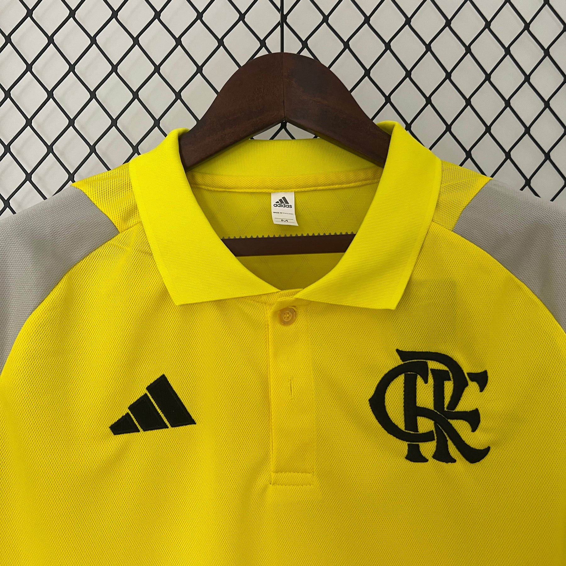 Camisa Flamengo Polo Amarelo 24/25