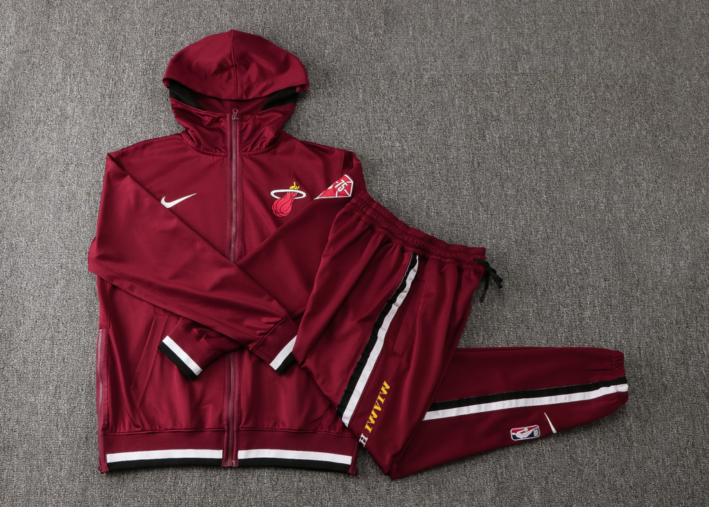 Conjunto Agasalho- Nike NBA Thermaflex - Miami Heat - 75 Anos