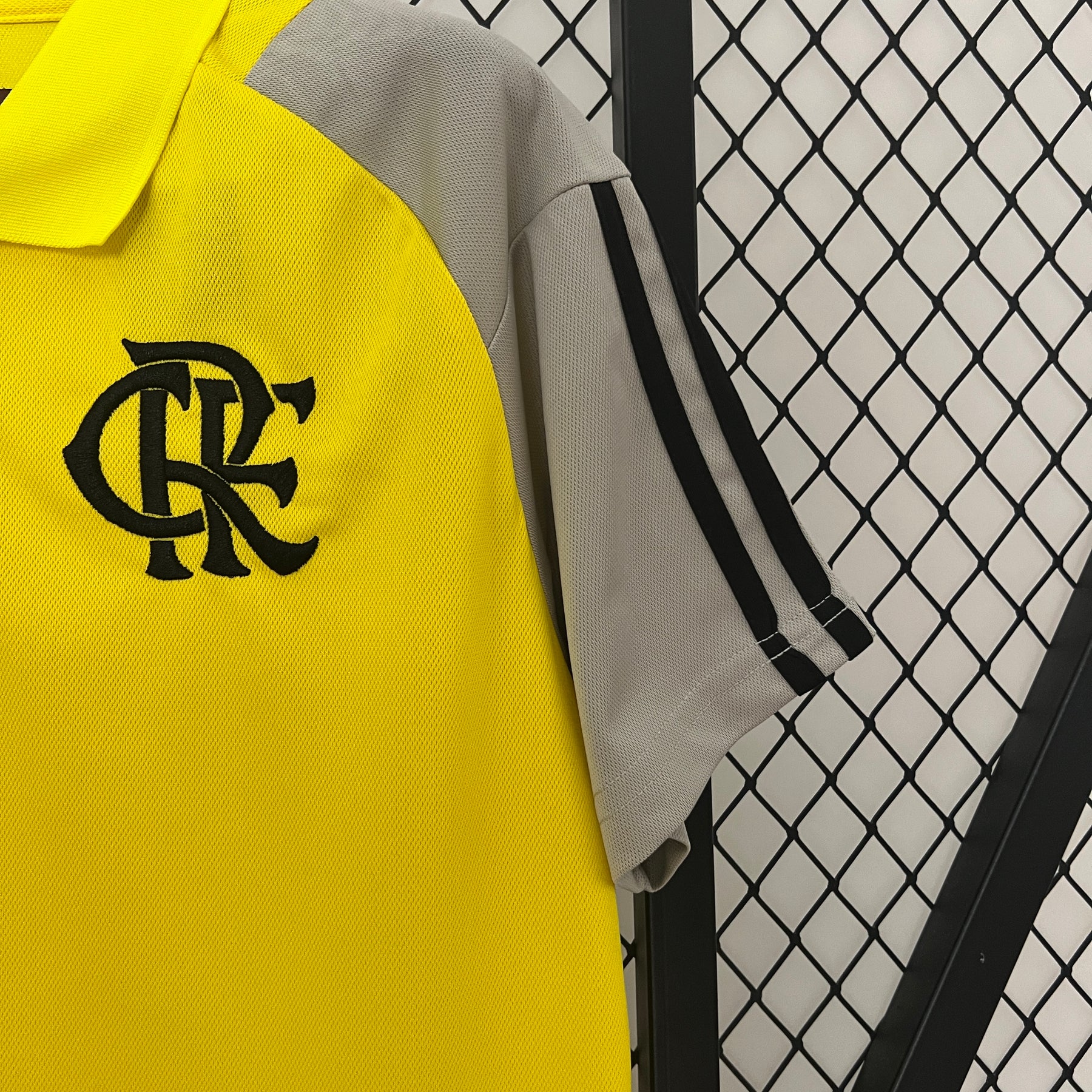 Camisa Flamengo Polo Amarelo 24/25