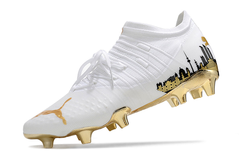 Puma Future Z 1.1 Branco e Dourado