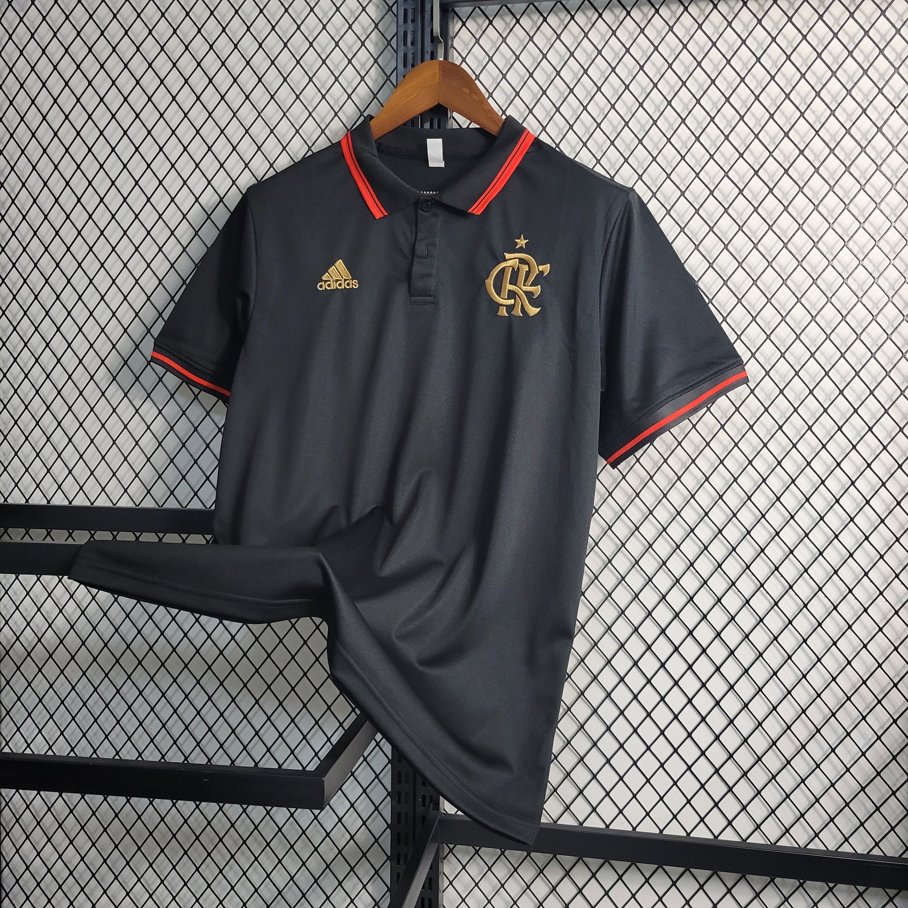 Camisa Flamengo Black Polo 23/24