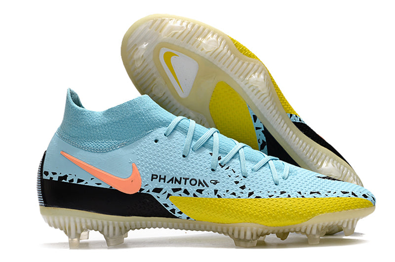 Nike Phantom Gt X - Azul Amarelo