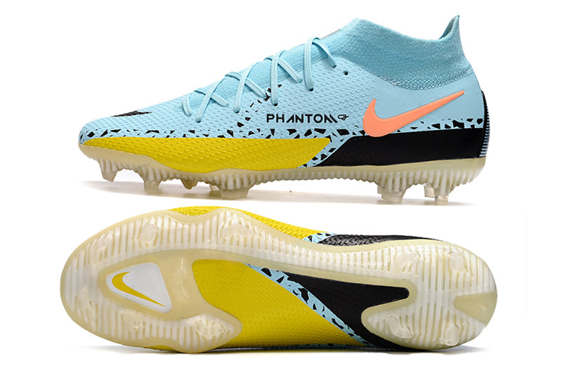 Nike Phantom Gt X - Azul Amarelo