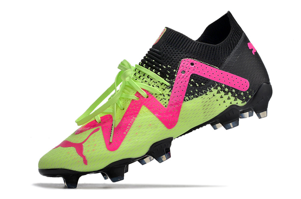 Puma Future Ultimate Tricks Campo - Verde e Rosa