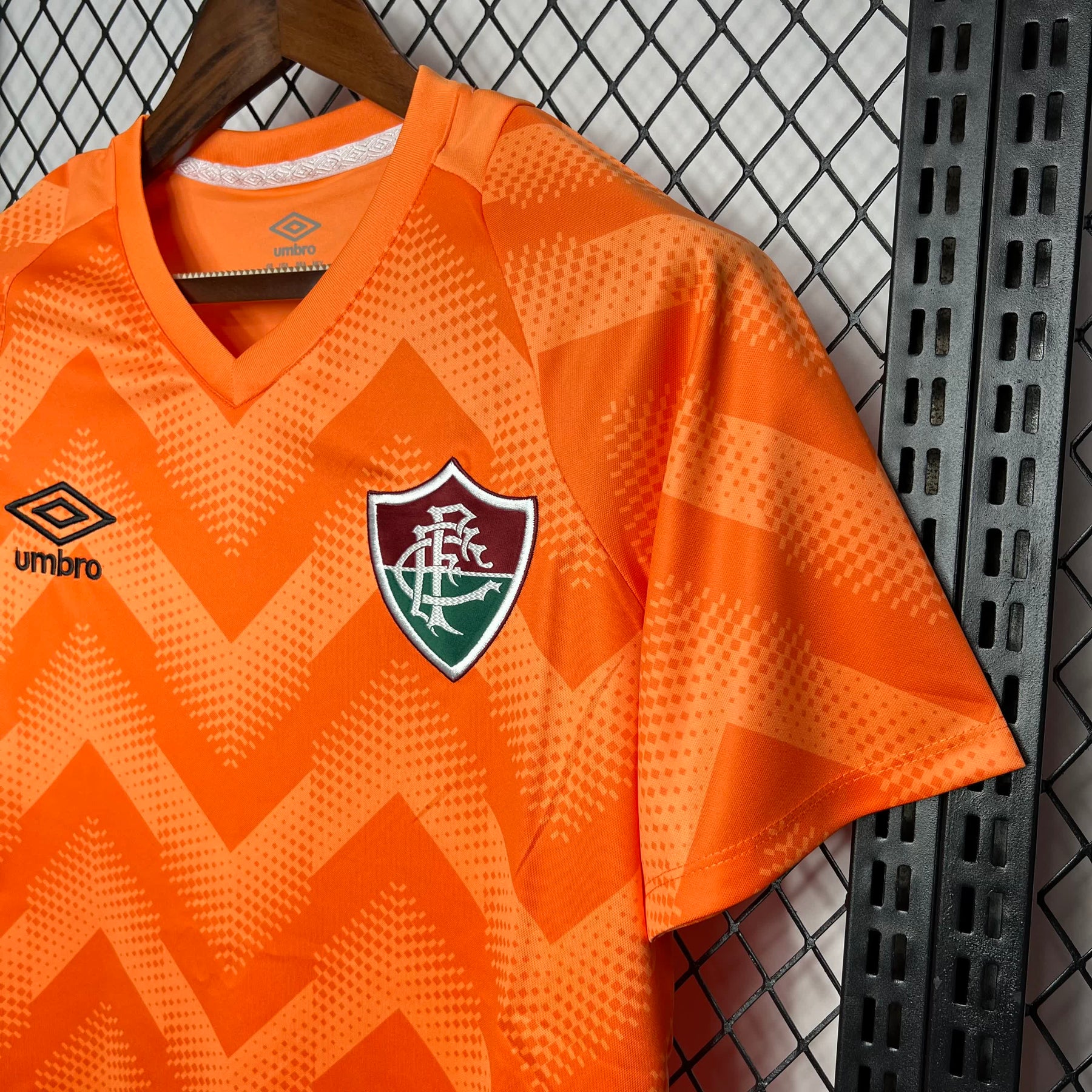 Camisa Fluminense Umbro 24/25 Goleiro Laranja