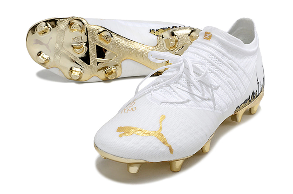 Puma Future Z 1.1 Branco e Dourado