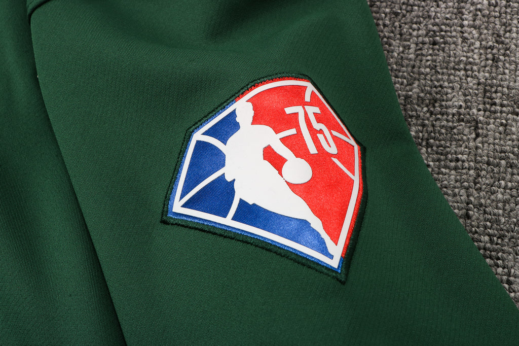 Conjunto Agasalho- Nike NBA Thermaflex - Milwaukee Bucks - 75 Anos