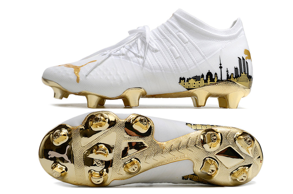 Puma Future Z 1.1 Branco e Dourado