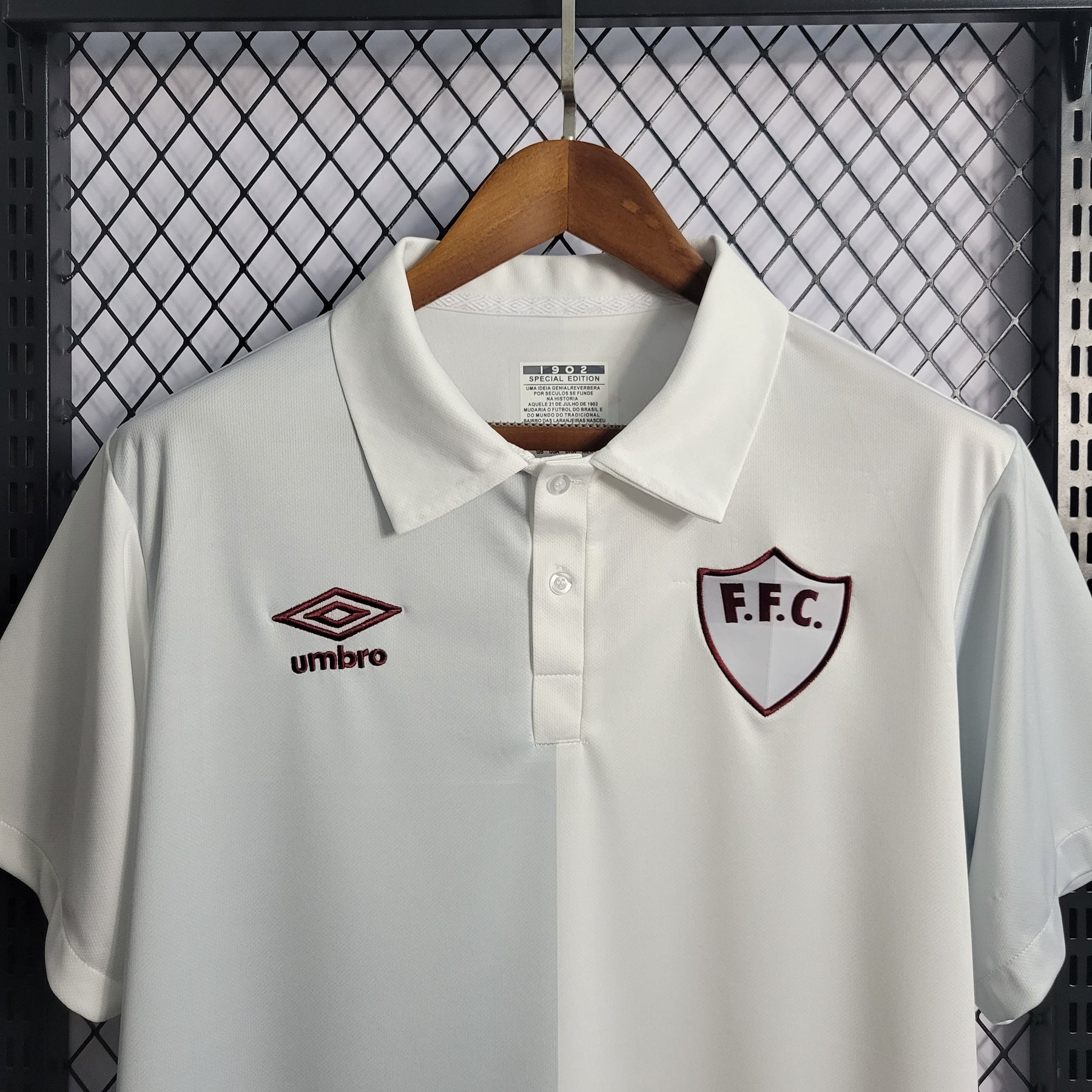 Camisa Fluminense Umbro 22/23 Edição Retrô 120 Anos