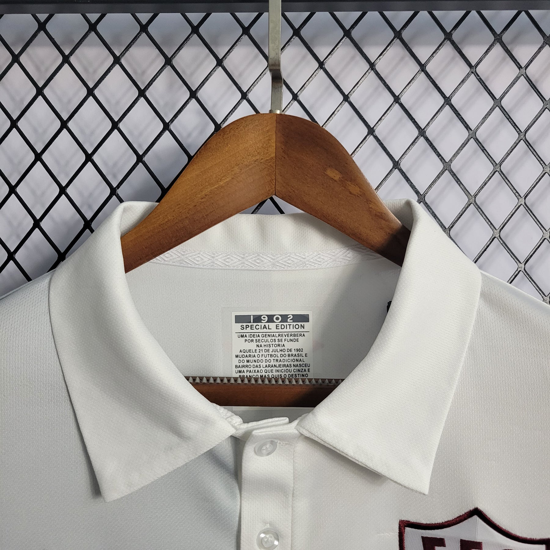 Camisa Fluminense Umbro 22/23 Edição Retrô 120 Anos