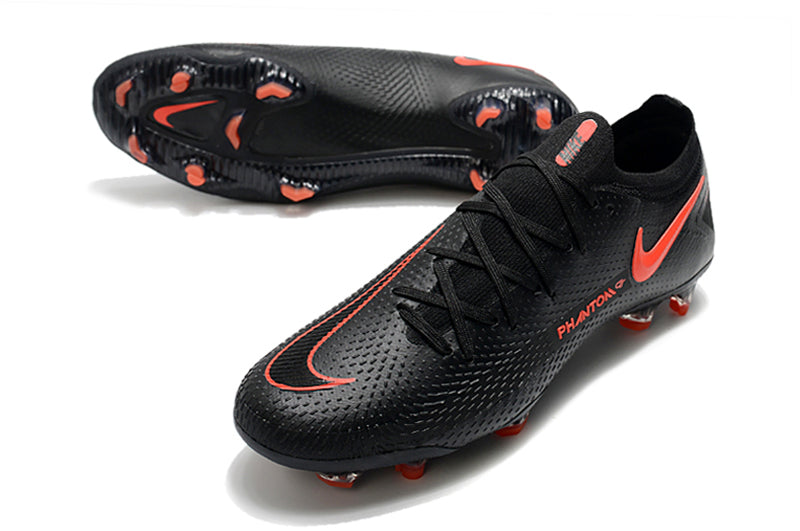 Nike Phantom Gt - Preto e Laranja