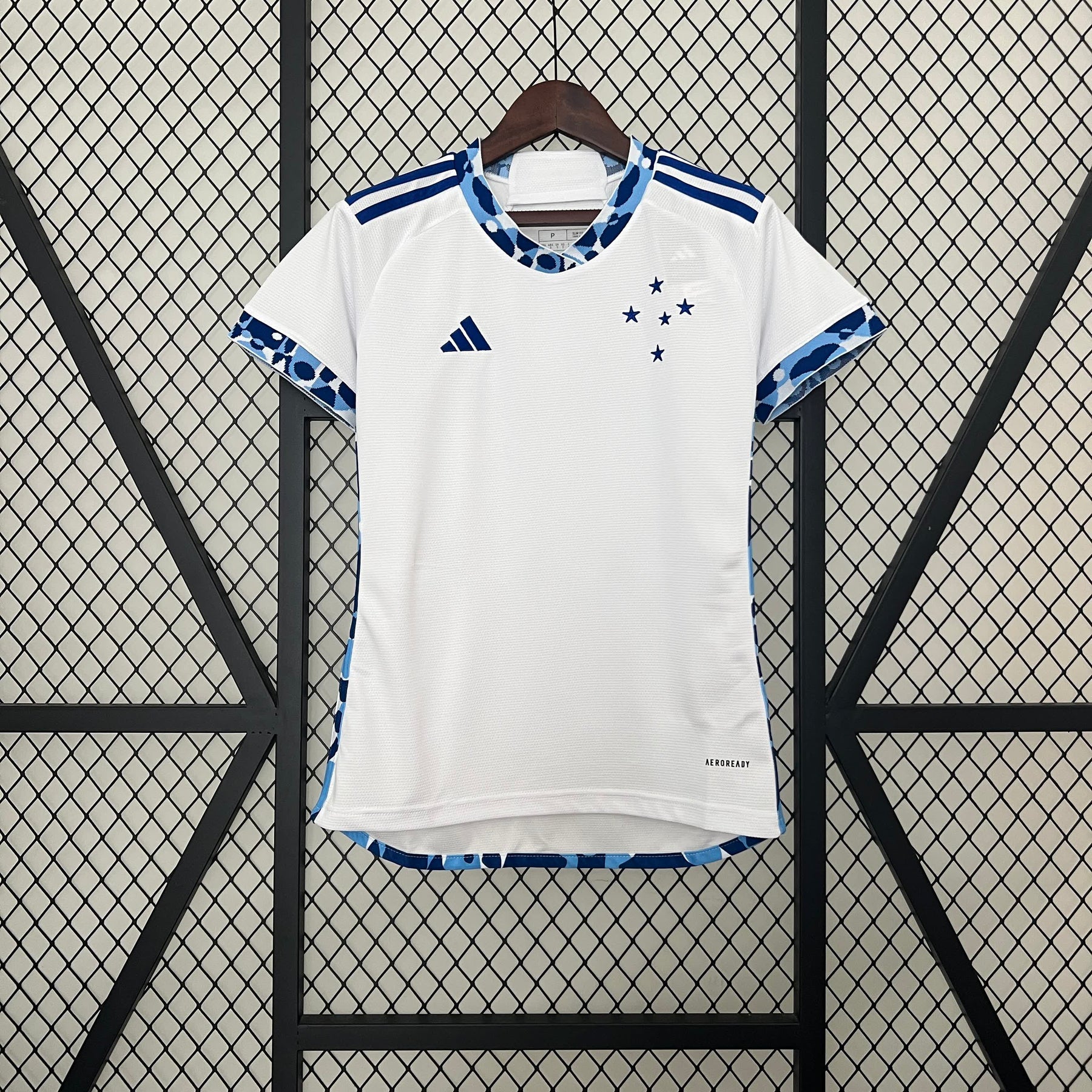 Camisa Cruzeiro I Feminino 24/25 Adidas - Azul