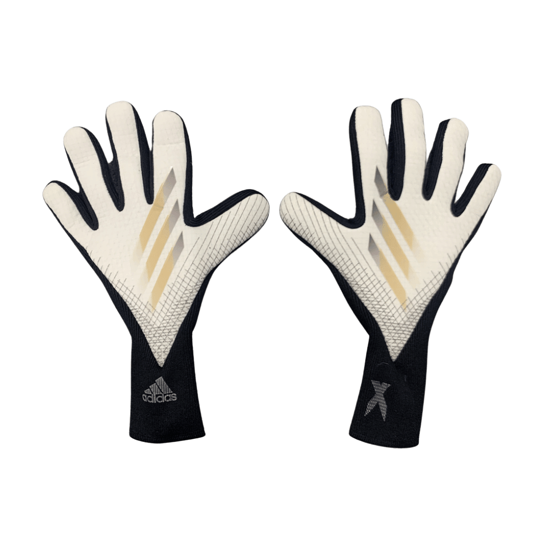 Luva de Goleiro Adidas Predator X Pro Branco e Preto