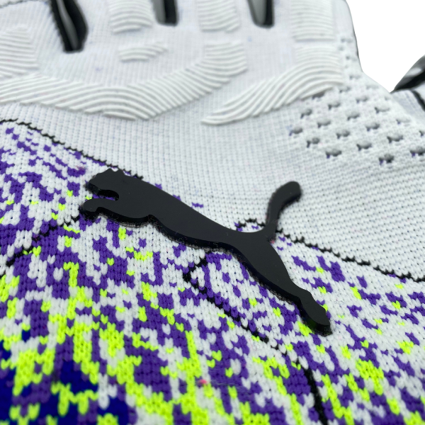 Luva de Goleiro Puma Future Z Branca, Roxo, Azul e Verde