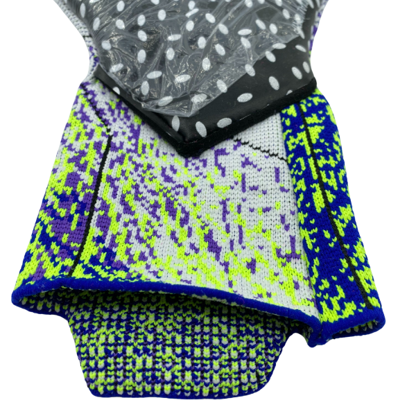 Luva de Goleiro Puma Future Z Branca, Roxo, Azul e Verde