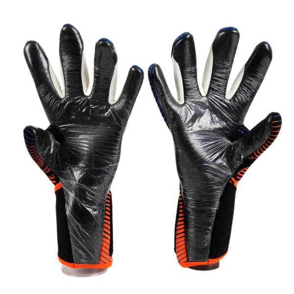 Luva de Goleiro Reusch Preta e Laranja