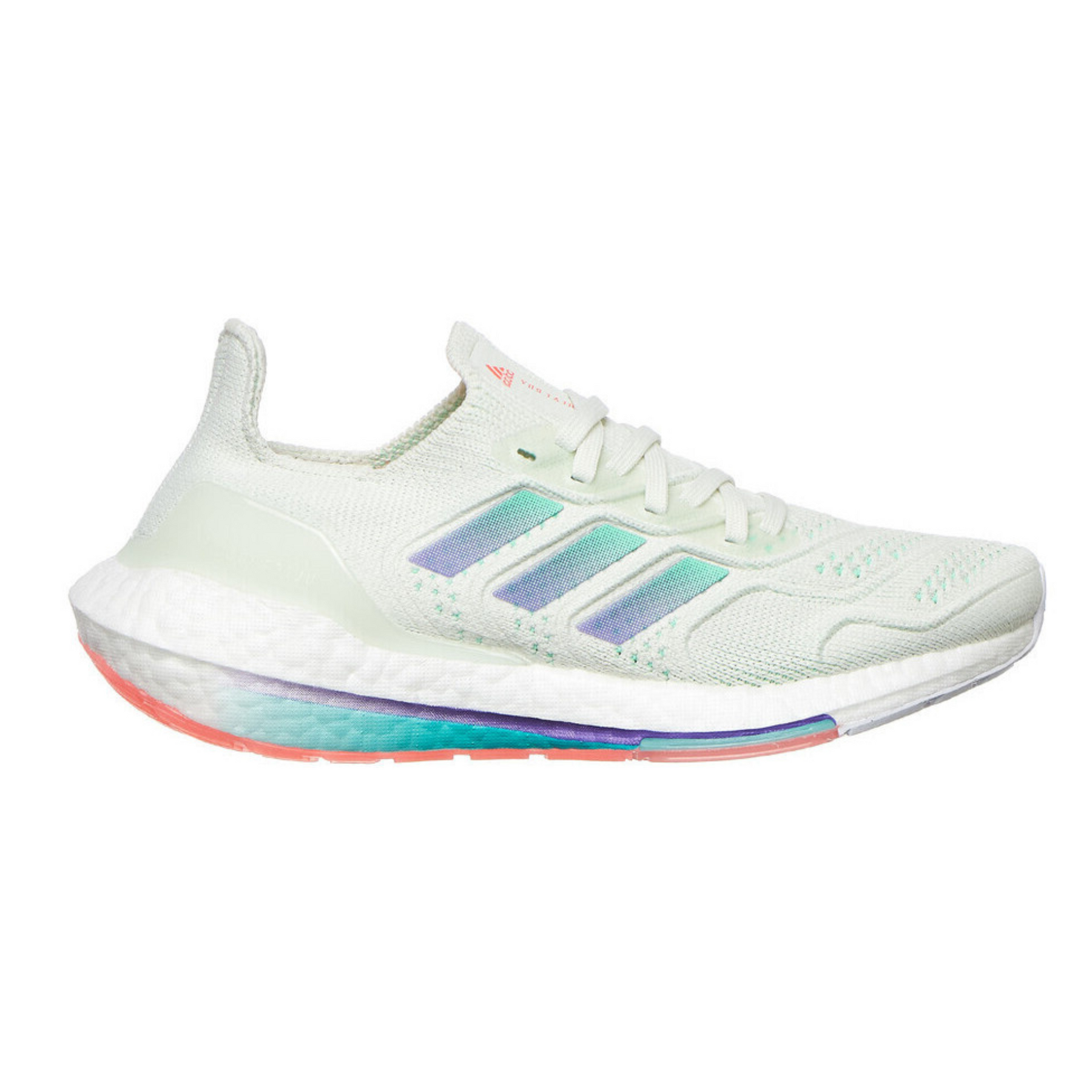 Tênis Adidas Ultra Boost 22 White Tint / Pulse Mint / Purple