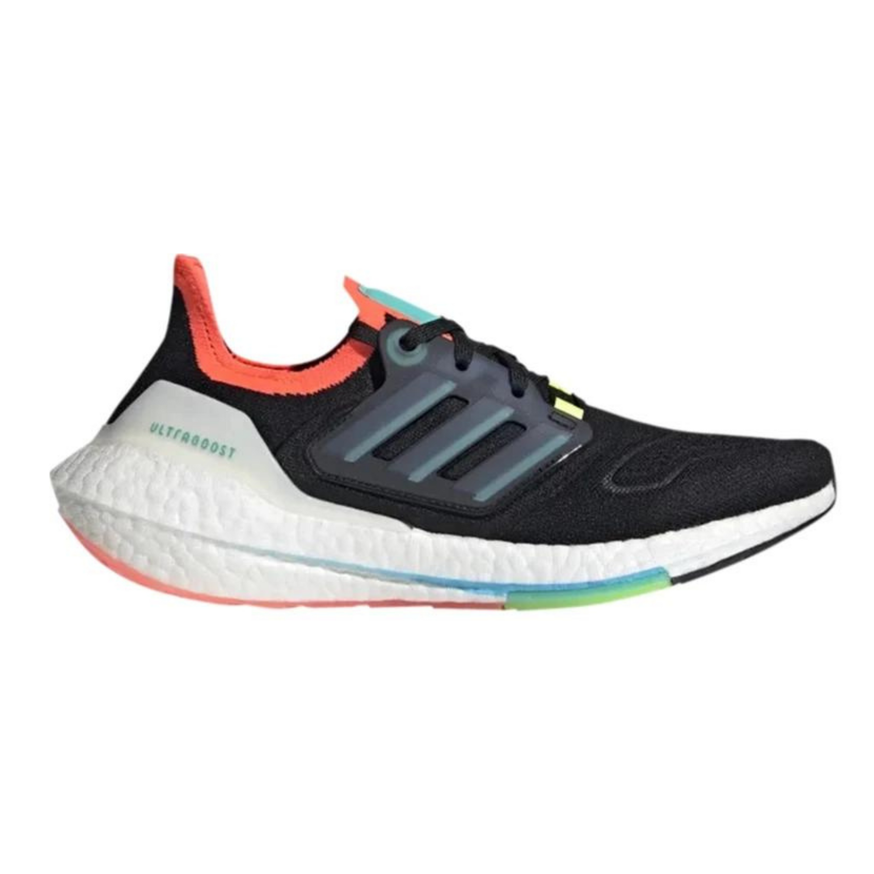 Tênis Adidas Ultra Boost 22 Black/Sky Rush/Turbo