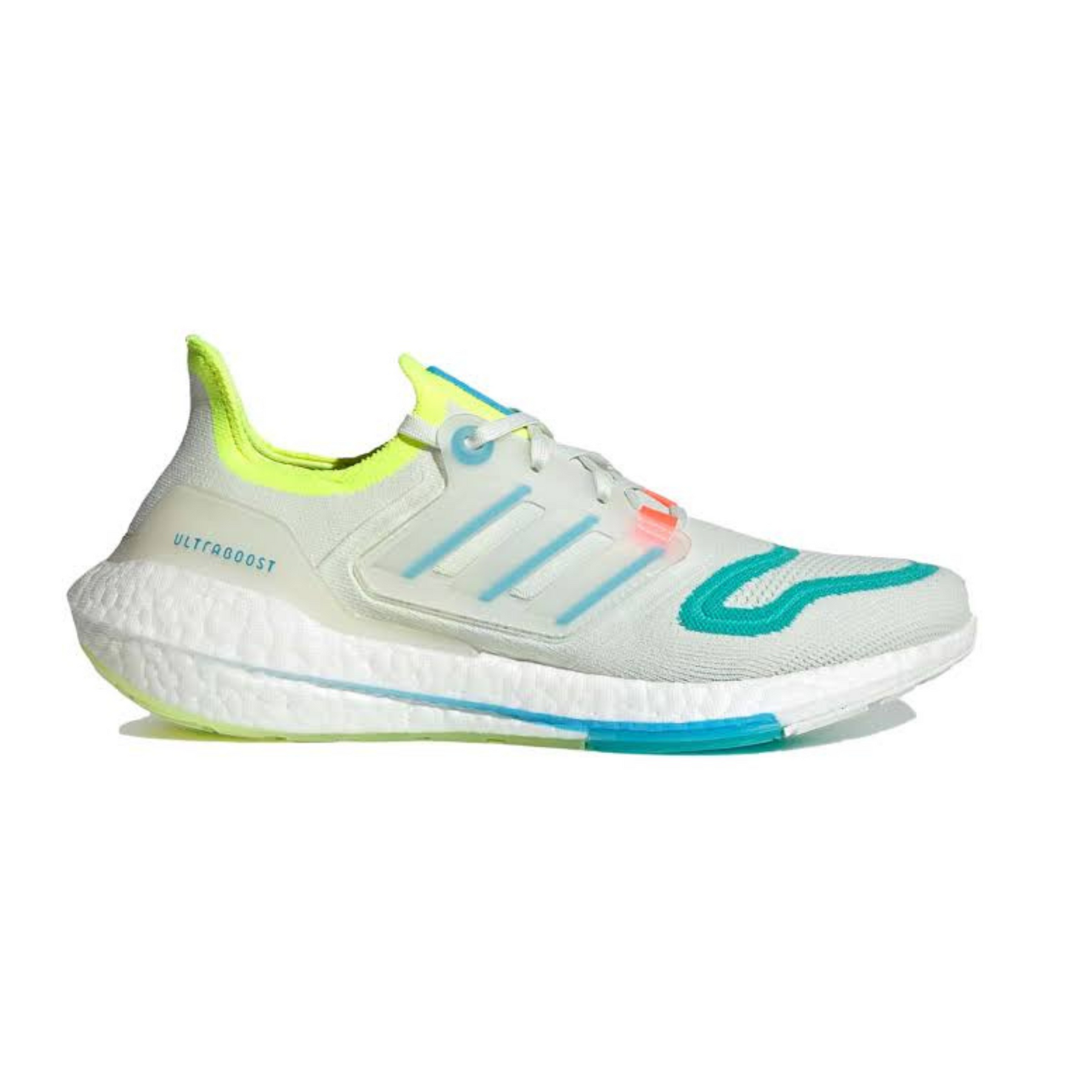 Tênis Adidas Ultra Boost 22 White Tint Sky Rush Mint Rush