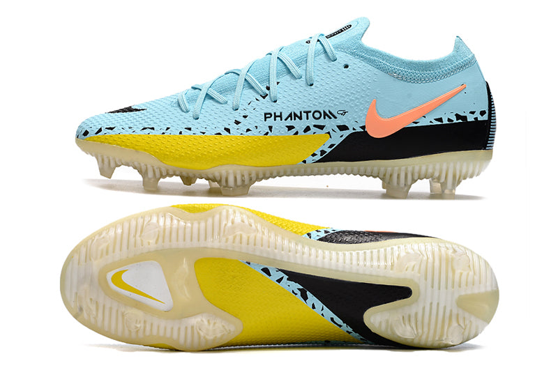 Nike Phantom Gt - Azul Amarelo